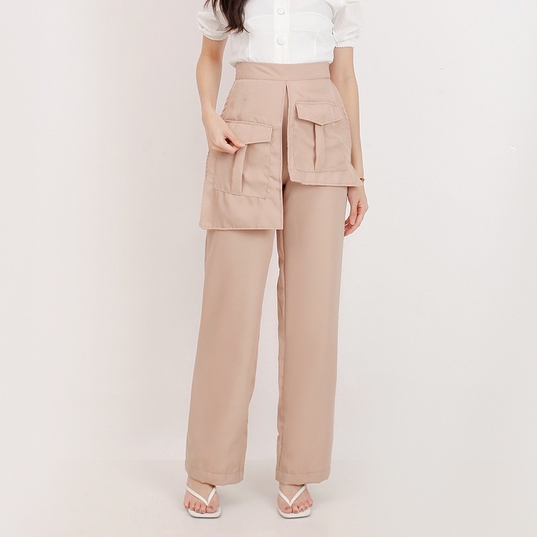 HOSHI KULOT LINEN // LISA HIGHWAIST KULOT LINEN POCKET