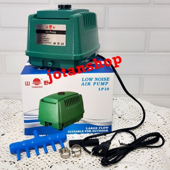 Yamano Lp 10 Lp10 Air Pump Aerator Mesin Pompa Udara Aquarium Kolam