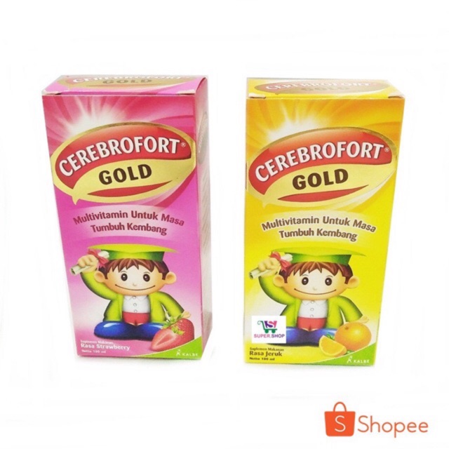 

Cerebrofort Gold syrup 100 ML