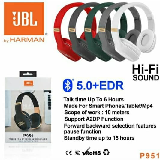 headphone Bluetooth JBL P951 - wireless HEADPHONE JBL