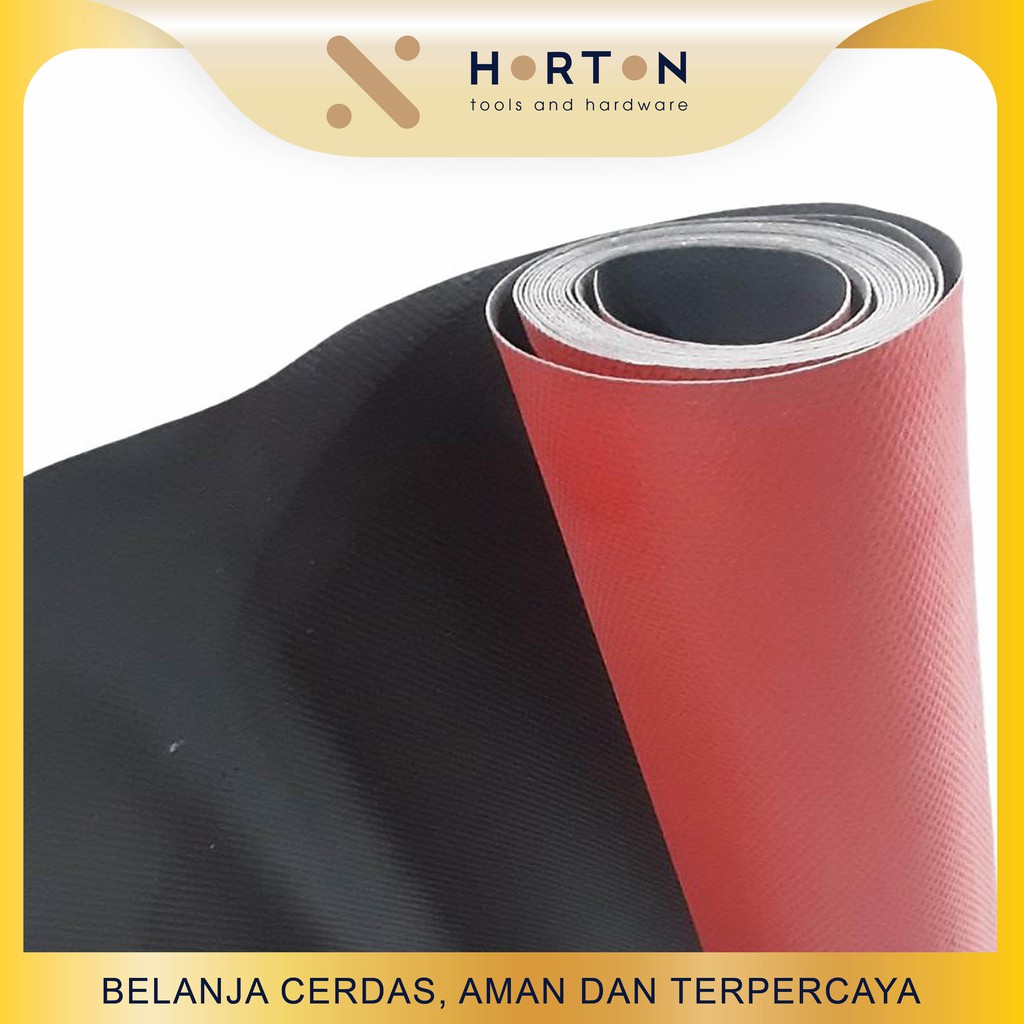 PER METER Karpet Talang Air Merah / Karpet penutup Talang air / Karpet Talang Karet Atap