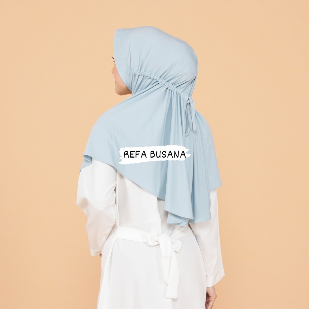 Jilbab Instan Kerudung Instan Jilbab Bergo Jersey Premium Sarah-8
