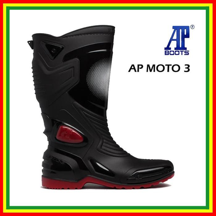 Sepatu Boots Murah Pria Sepatu Boots Moto Sepatu ~ Sepatu Boots Shoes Ap Moto 3 Tahan Air