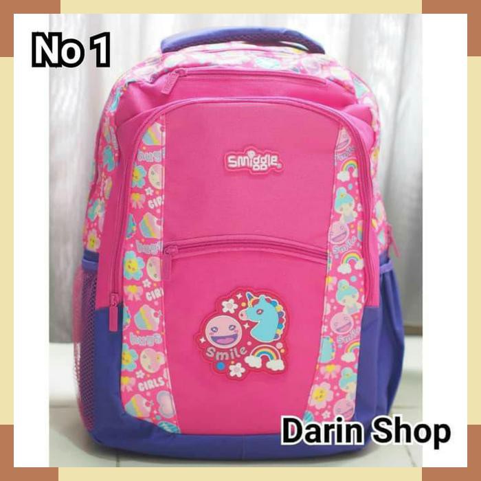 TAS RANSEL SEKOLAH ANAK SCHOOL BACKPACK SMIGGLE KW SUPER