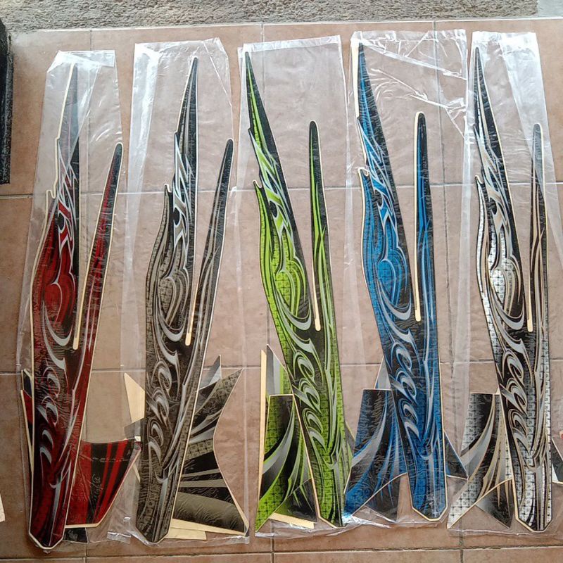 Striping stiker Vega ZR 2011