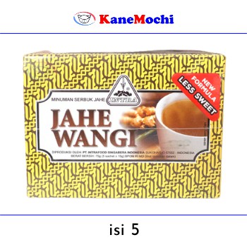 

Intra Jahe Wangi Kotak Less Sweet isi 5