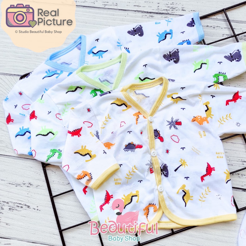 3pcs Setelan Panjang Bayi Newborn / Setelan Baju Bayi Baru Lahir / BajuPanjang Bayi Baru Lahir / Baby.ou_