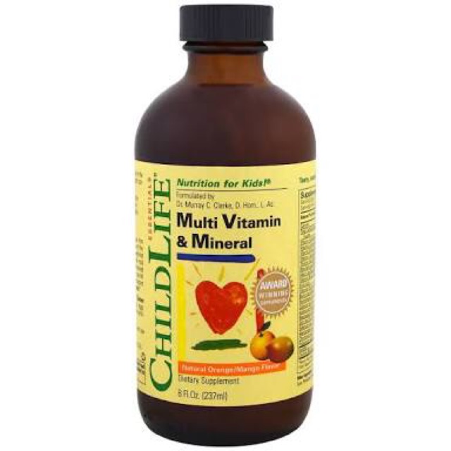 Childlife multi vitamin &amp; mineral