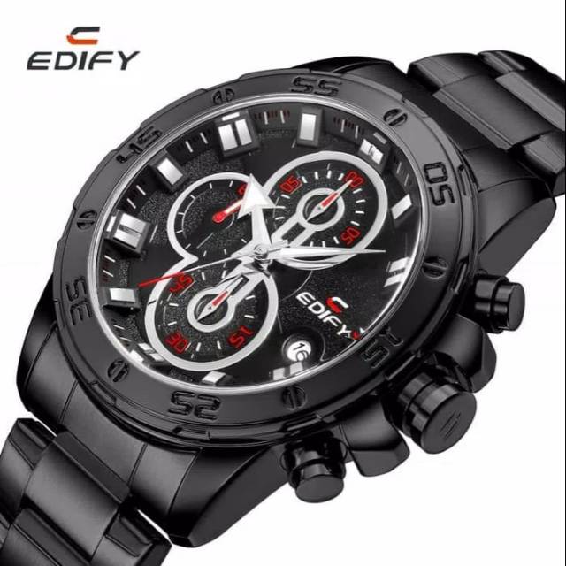 Jam Tangan Pria Edify Original Water Resist