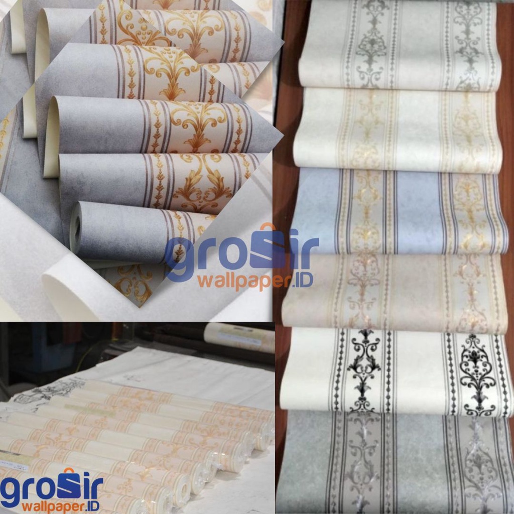 PROMO!! WALLPAPER DINDING 1 ROLL UKURAN (10 M x 53 CM) WALLPAPER DINDING VINYL 3D TERMURAH!! LANGSUNG DARI PABRIK !! High Quality Premium / Wallpaper dinding VINYL motif BATIK Kualitas Terbaik