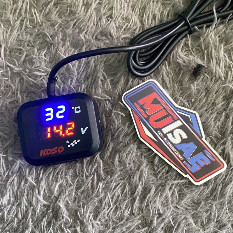 volt meter digital KOSO 3in1 bisa buat case Hp