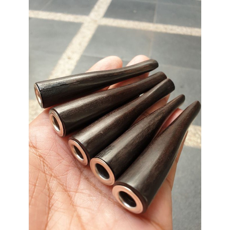 ONCE PIPA ROKOK KAYU BERTUAH GALI KELOR SERAT BESI MODEL MINI KUALITAS SUPER 100 % ASLI