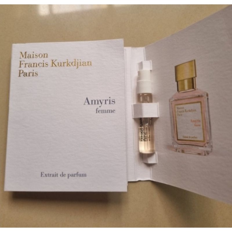 Vial MFK Amyris Femme Extrait De Parfum 2mlVial MFK Amyris Femme Extrait De Parfum 2ml