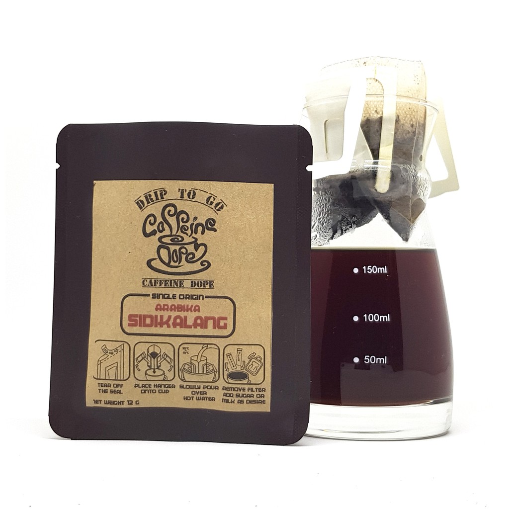 

Kopi Drip Arabika Sidikalang dengan Filter Bag siap Seduh - DRIP TO GO