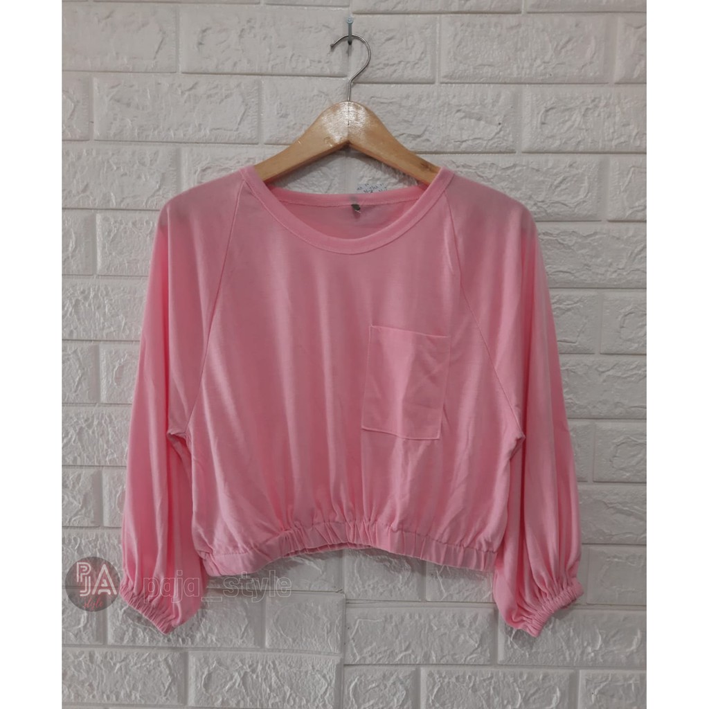 RK KARET _ kaos .polo scrop  cantik karet -pakaian atasan wanita-pakaian wanita