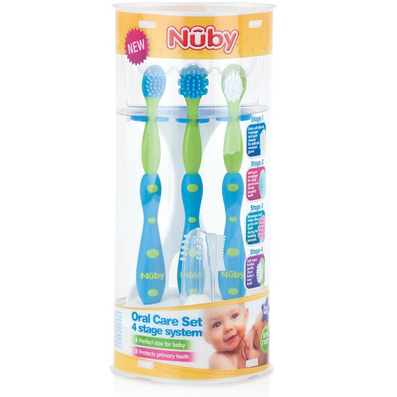 Nuby Oral Care Set 4 Stage System