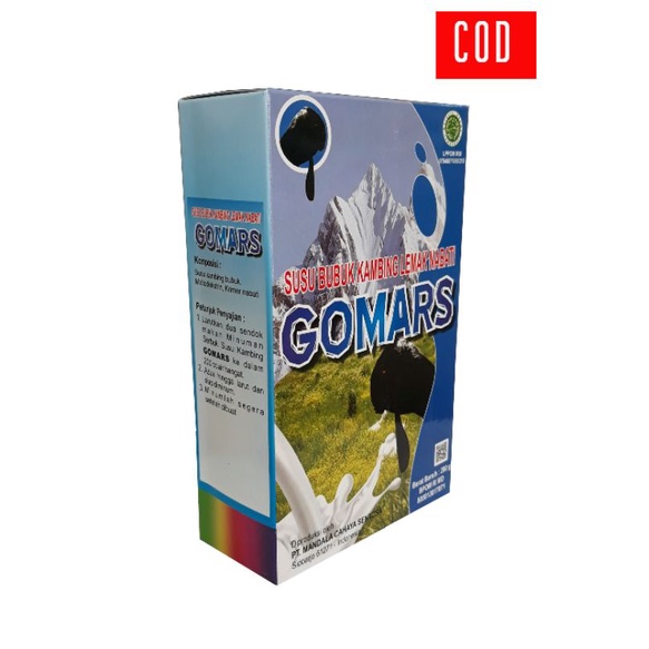 

Susu Kambing Bubuk Gomars 200 gr