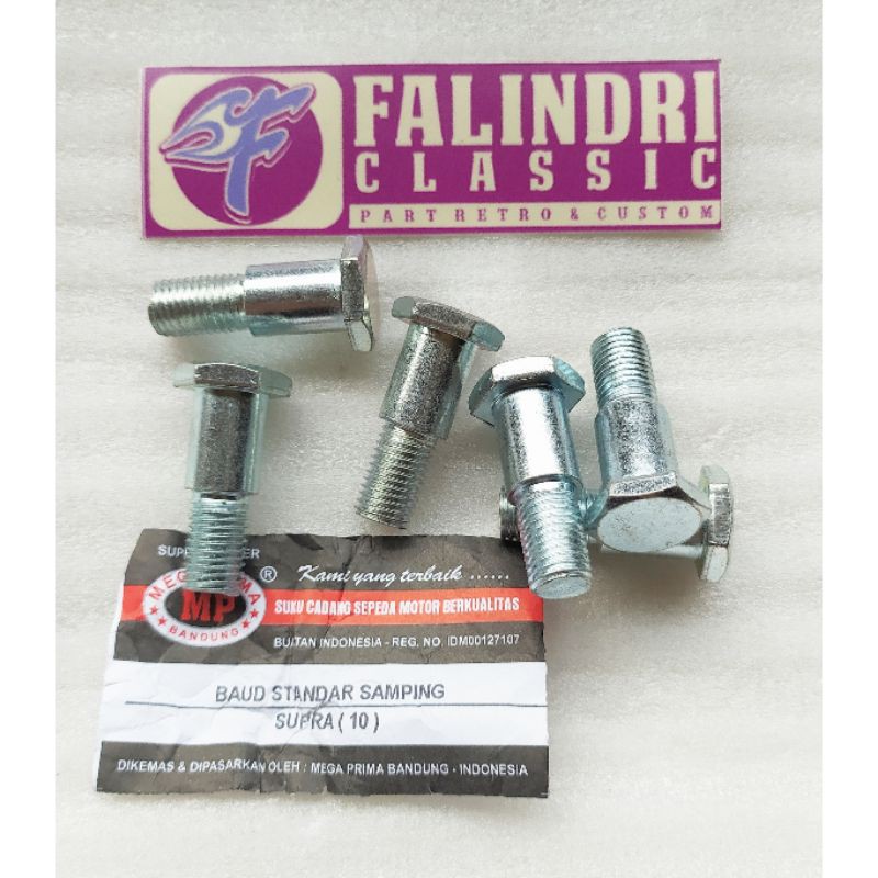 1pcs Baut Baud Standar Samping Honda C70 C700 C86 Astrea Star Astrea Prima Astrea Grand Astrea Supra