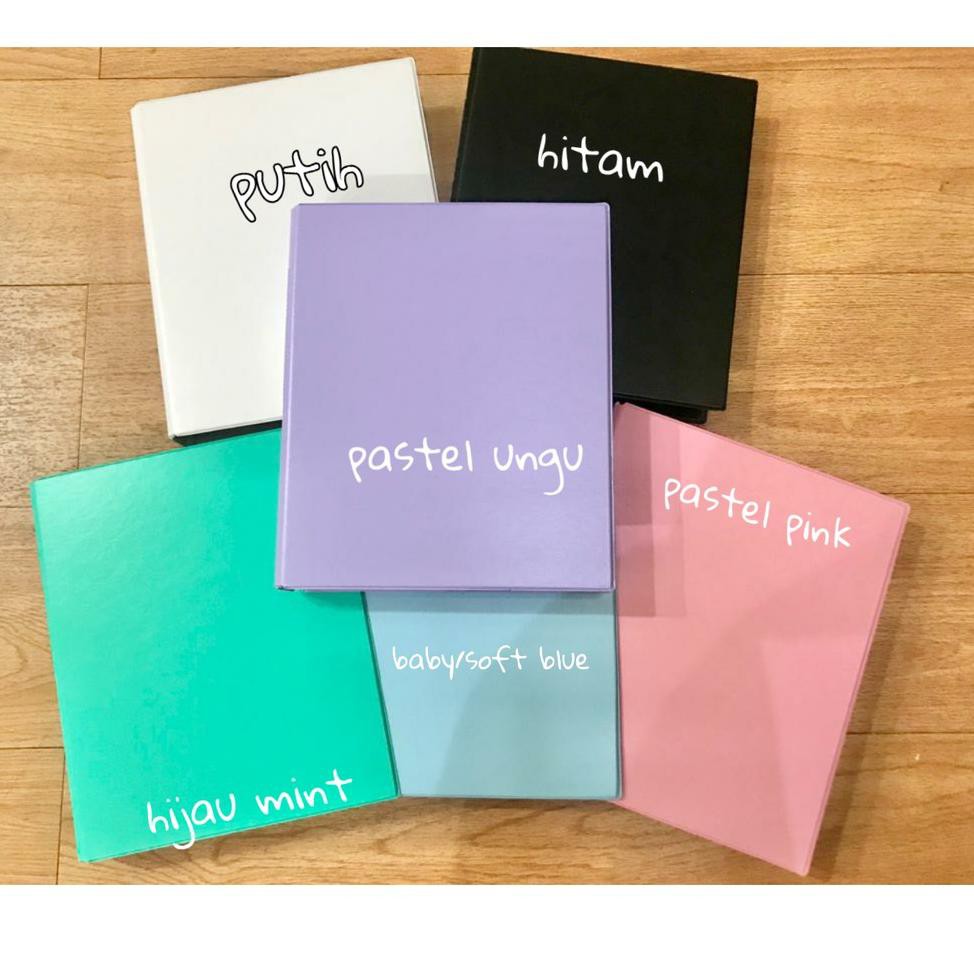 

Lg! Promoh Ready Binder Bambi Ukuran A5 2 Ring Untuk Photocard Polaroid KPOP,,,nH6.CDE