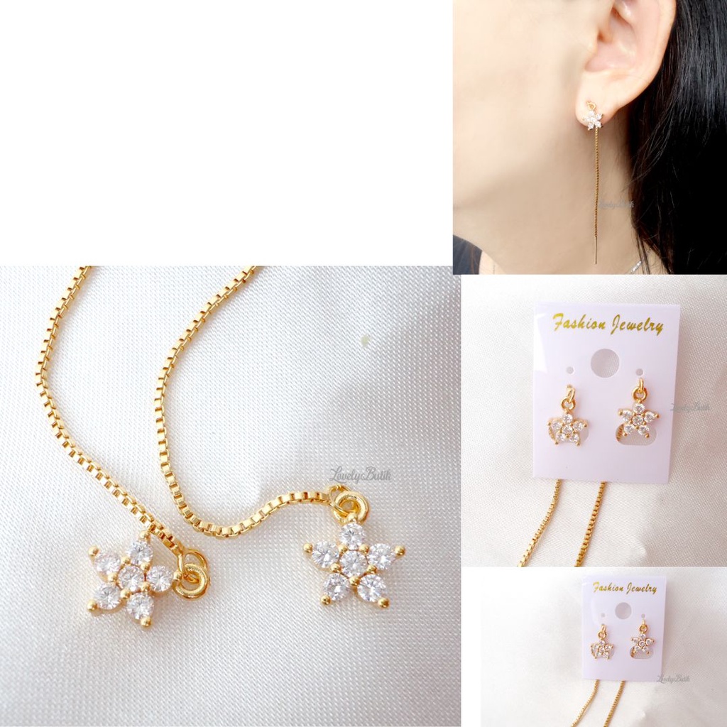 Promo Lovelybutik Gelang Kaki Xuping Wanita Dewasa Berhadiah Anting Serut Korea M4rini Gelang Fashion Korean Style Import