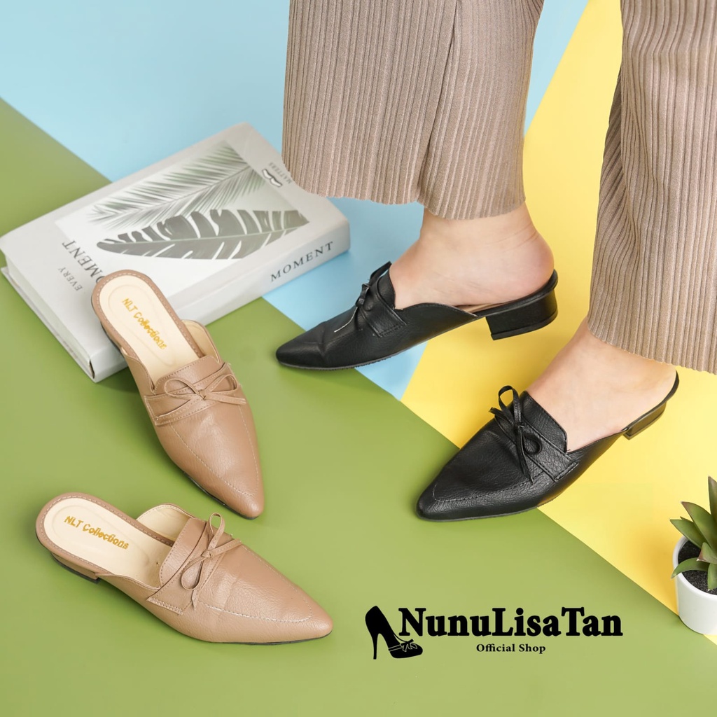 NunuLisatan - Heels wanita korea kasual hak 3 cm model baru