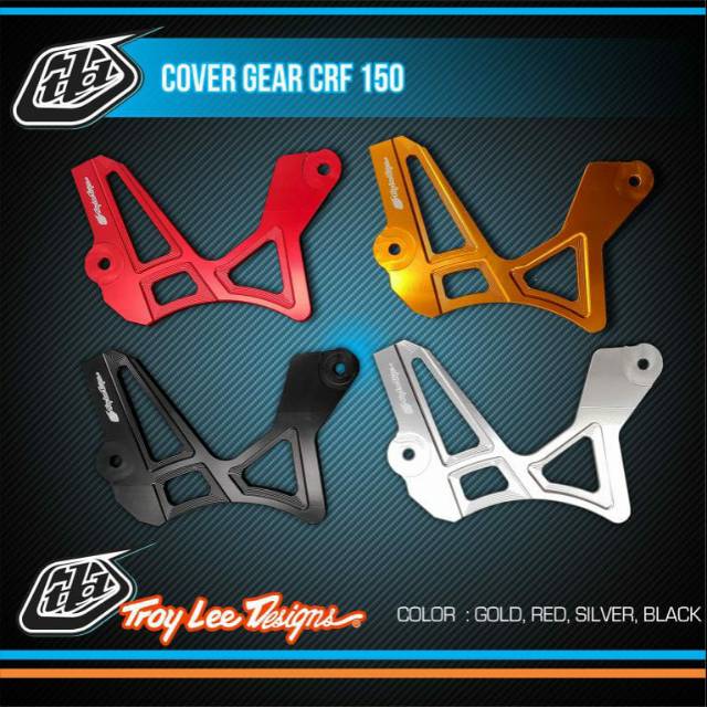 Cover tutup gear depan TLD CRF150