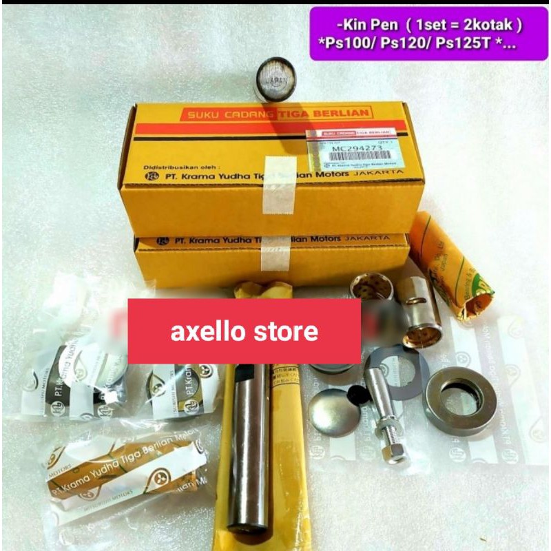 king pen/king pin kit ps100 ps120 ps125t canter original