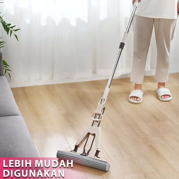 NEW PRODUK Ultra Mop Spongy Alat Pel Lantai Spons Sponge Mop 28cm Alat Pel Lantai Karet MOP PEL LANTAI KARET PEL LANTAI PERAS TERMURAH