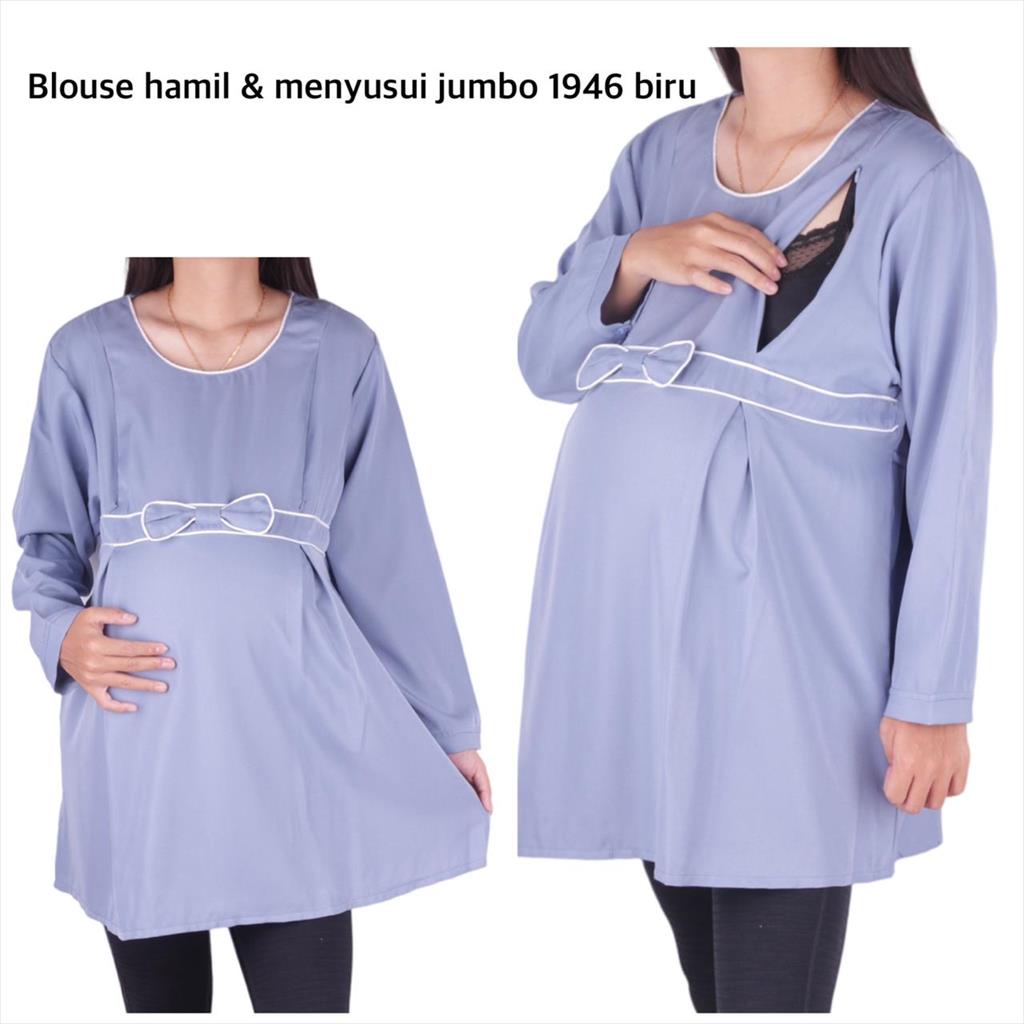 Blouse Hamil Menyusui Jumbo 1946