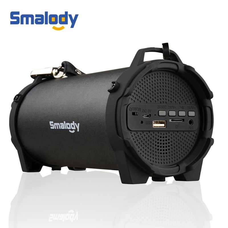 Smalody Outdoor Portable Bluetooth Speaker Boombox with Strap - SL-10S