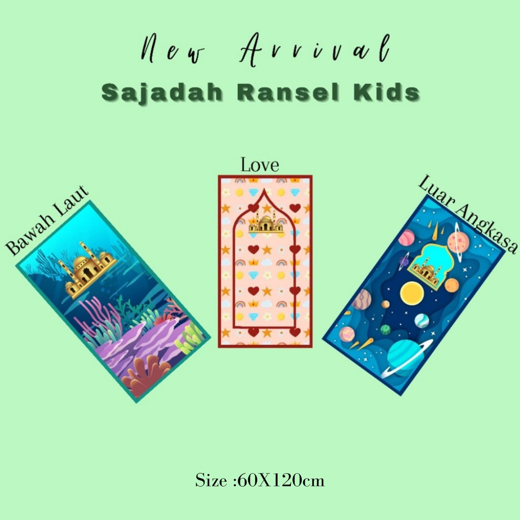 SAJADAH RANSEL/SAJADAH TRAVELING KIDS 06