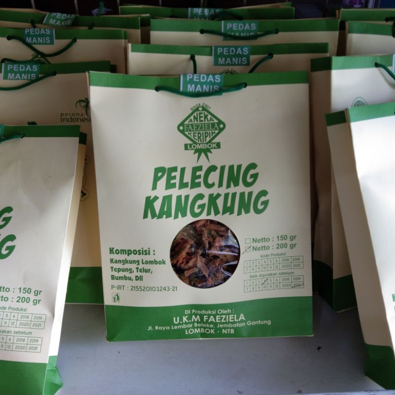 

KERIPIK PELECING KANGKUNG KHAS LOMBOK