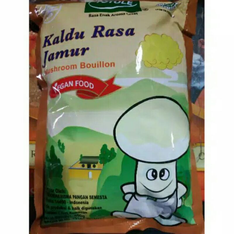 

Totole Kaldu Jamur 400 gram Vegan Food Halal