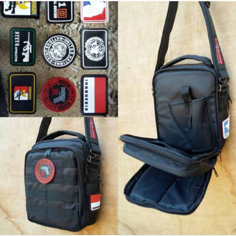 tas pistol - tas airsoft gun-tas senjata-holster-gunbag-range bag-gun bag