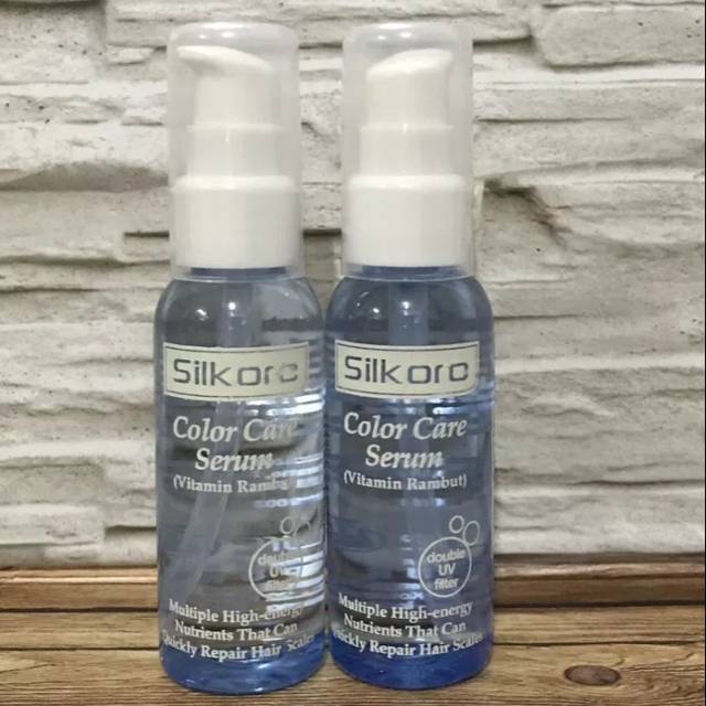 SILKORO VITAMIN RAMBUT 80ml BIRU BPOM