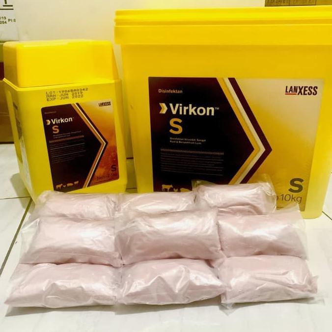 BISA COD Disinfektan Virus Kandang, Corona Vircon S Repacking Isi 100 Gram PROMO Kode