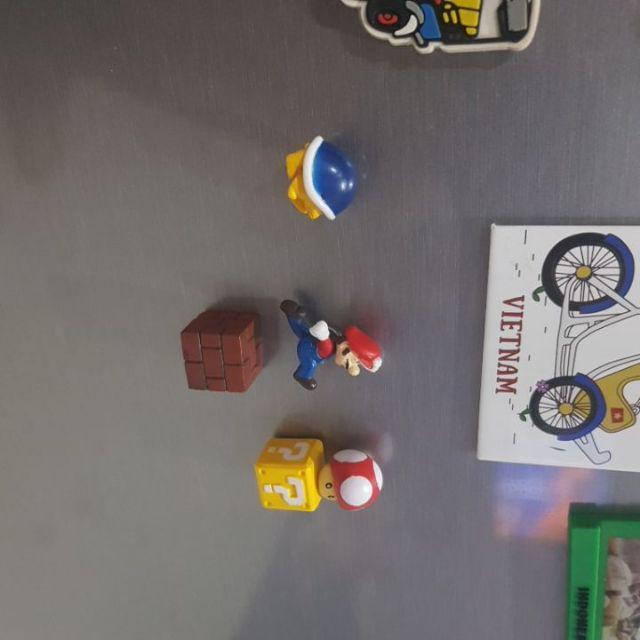 Stiker Kulkas Model Super Mario Magnetik Untuk Dekorasi Kulkas