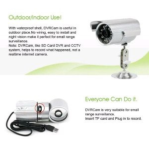 Dijual Cctv Portable micro sd cctv micro sd cctv outdoor 600tvl cctv micro sd Diskon
