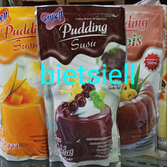 

puding susu rasa coklat 145 gr