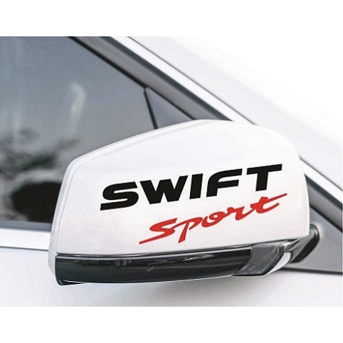 cutting sticker mobil suzuki swift sport stiker kaca spion variasi body mobil top