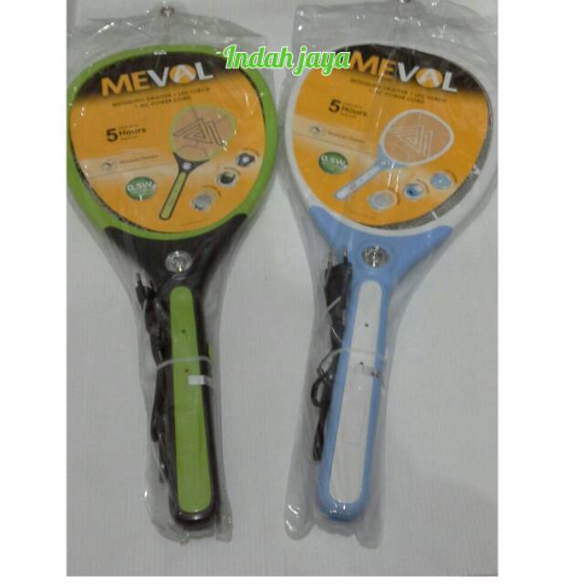 RAKET NYAMUK +SENTER LED kualitas terbaik