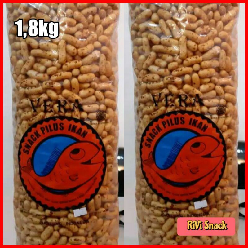 SNACK MURAH 2KG  / PILUS RUJAK / PILUS IKAN