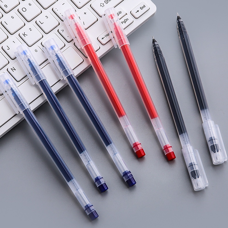 Creative Simple Large Capacity Gel Pen 0.5mm Black Ink Office Signature Pen