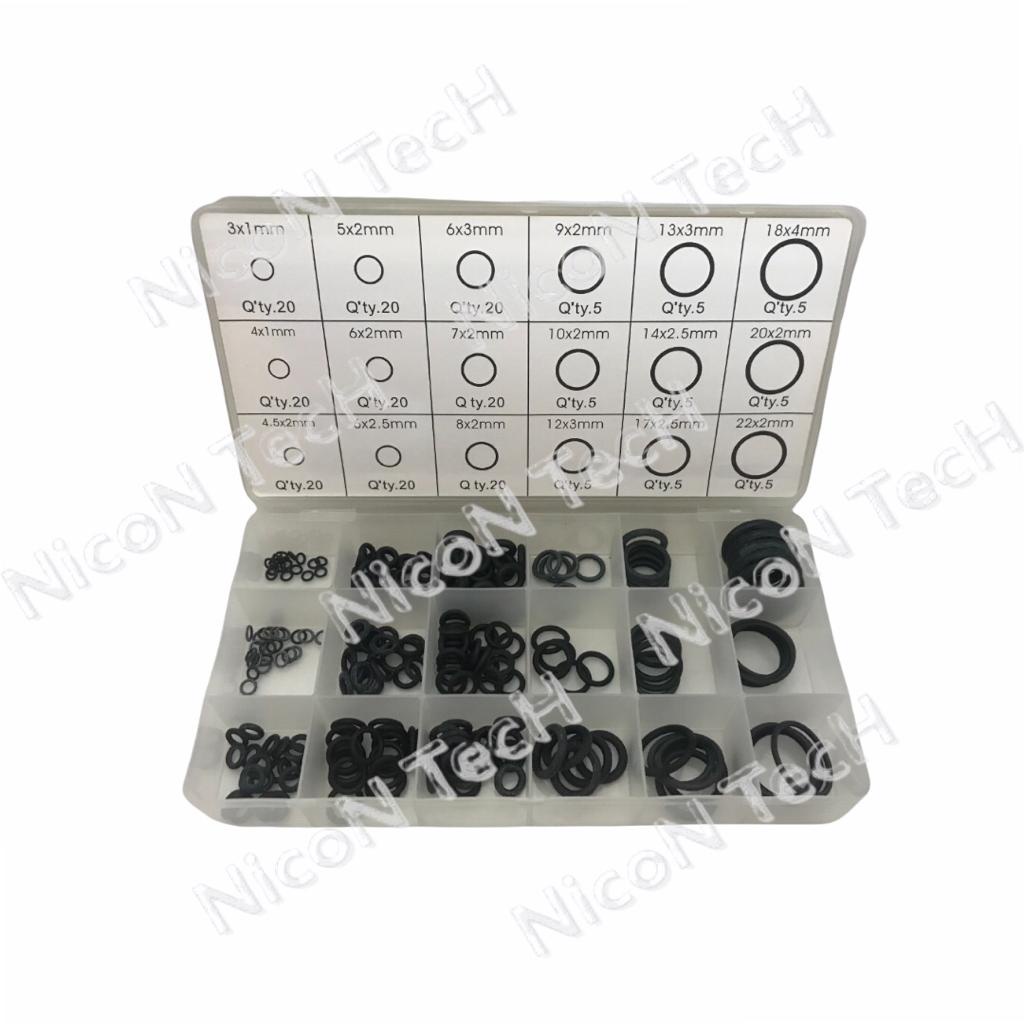 oring set / o-ring seal set 225pcs
