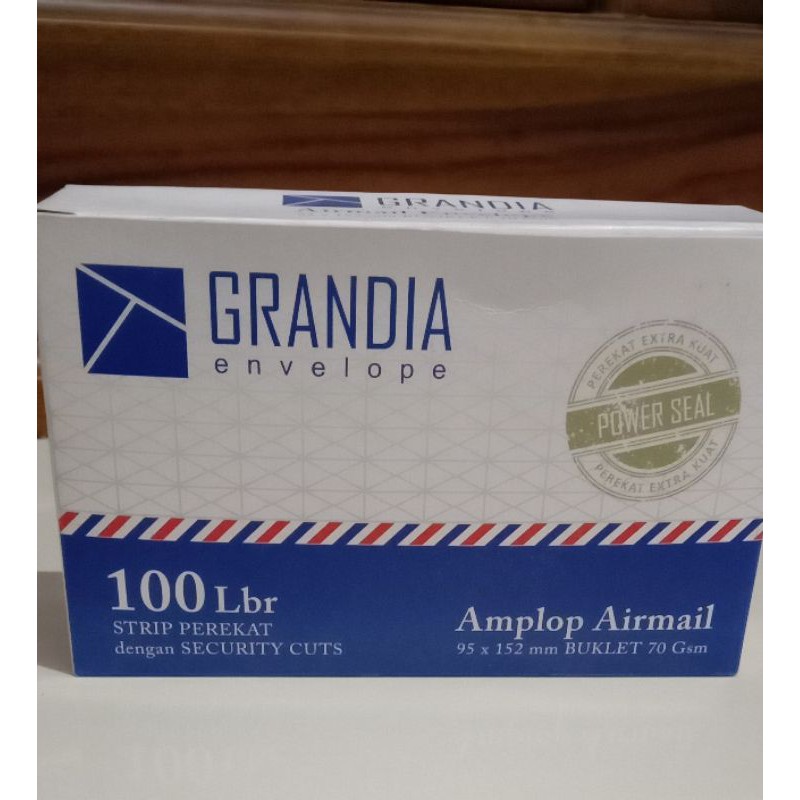 

Amplop perekat GRANDIA 95 x 152 mm isi 100 Lbr