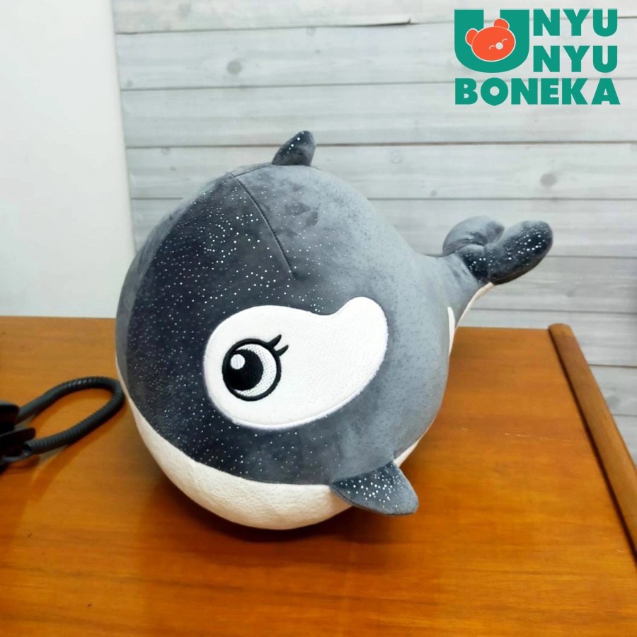 Boneka Ikan Paus Size 16&quot;/28cm/Seaworld/Animal/BonekaIkan/pantai