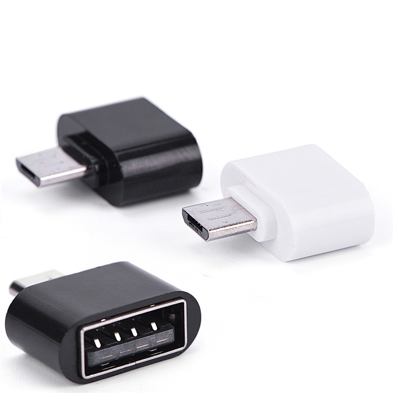 (LUCKID) Kabel Adapter OTG Micro USB Ke USB Untuk Tablet PC Android Samsung Xiaomi HTC SONY