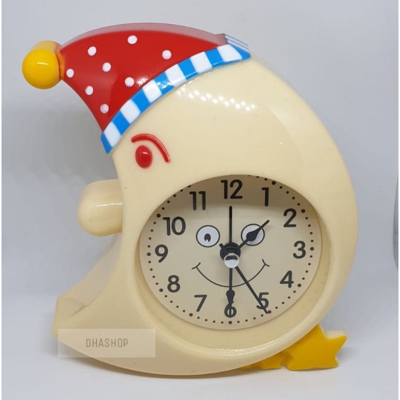 Jam meja Weker Alarm Clock Karakter Bulan