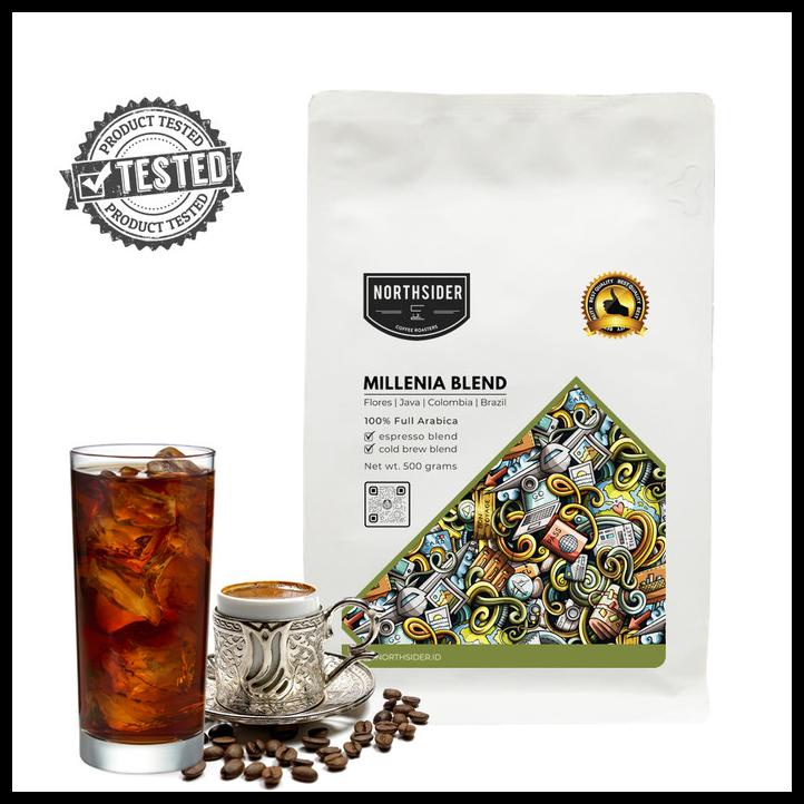 

Kopi Biji Cold Brew Coffee Concentrate Millenia Blend - 200Gr Northsid