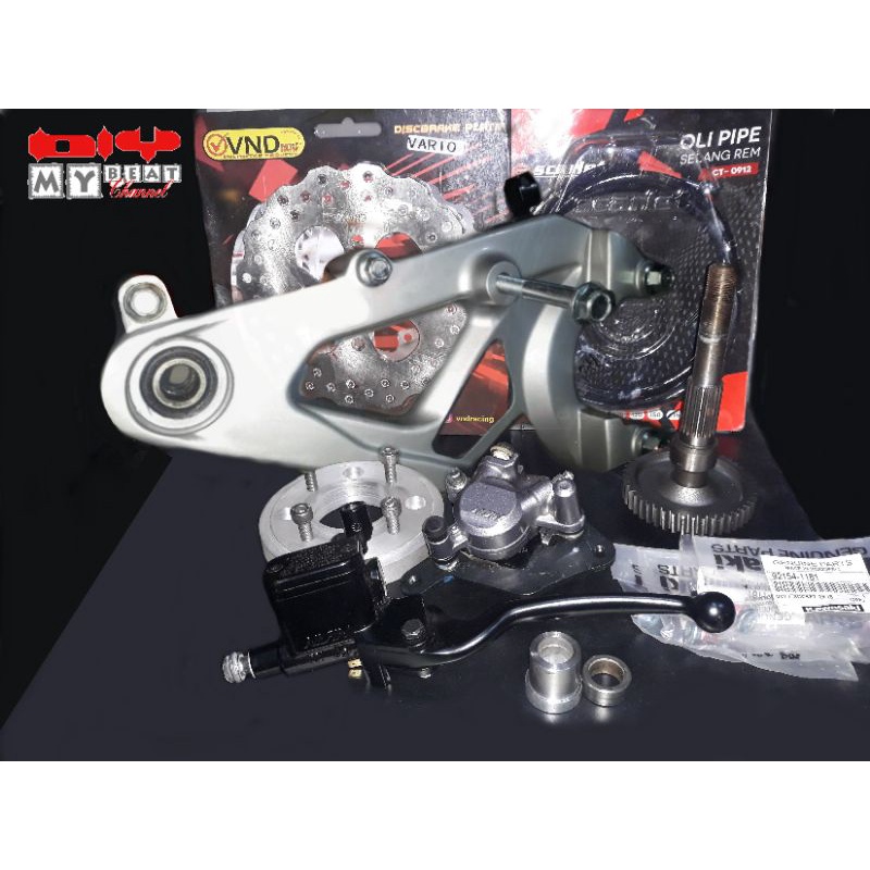 Set Paket Swingarm Cakram belakang Beat scoopy vario 110 fi Kualitas standar